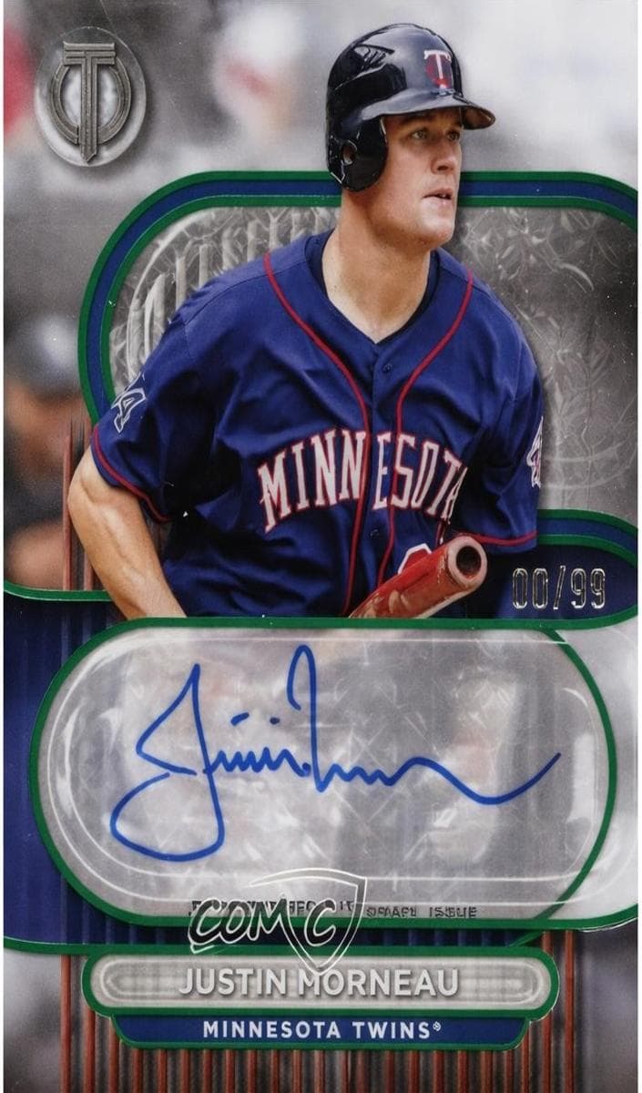 Justin Morneau 2024 topps Topps Tribute