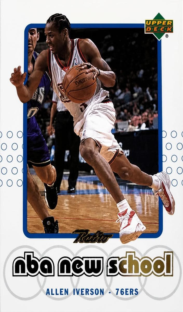 Allen Iverson 1999 upper-deck Retro