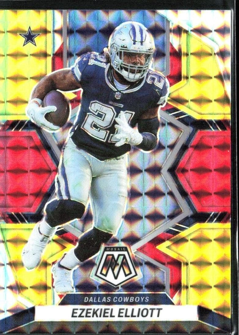 Ezekiel Elliott 2022 panini Panini Mosaic