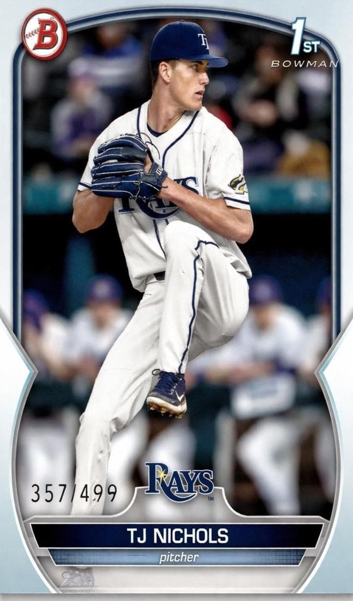 TJ Nichols 2023 bowman Bowman Draft