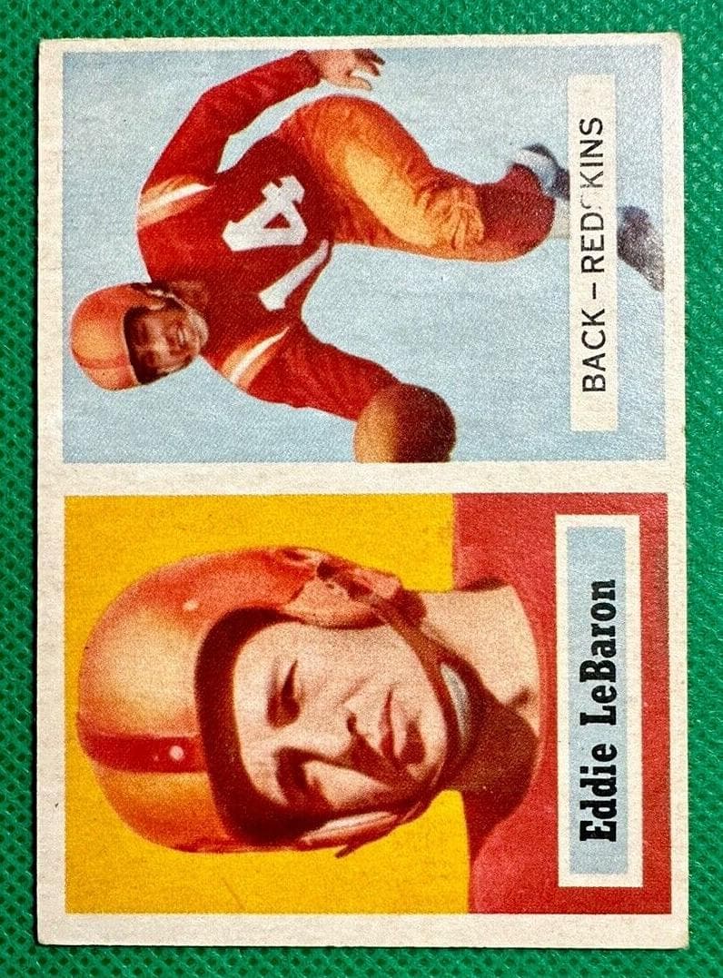 Eddie Lebaron 1957 topps