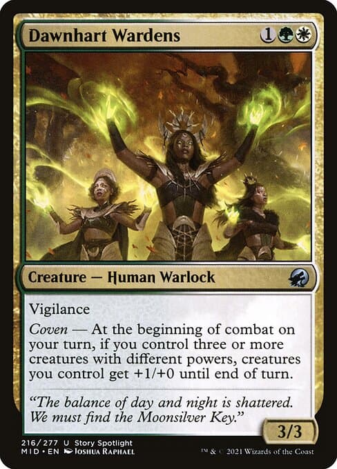 Dawnhart Wardens 2021 Magic: The Gathering