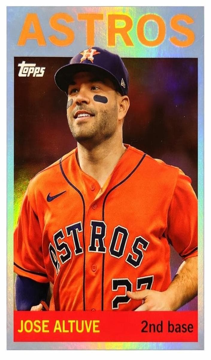 Jose Altuve 2025 topps Topps Archives