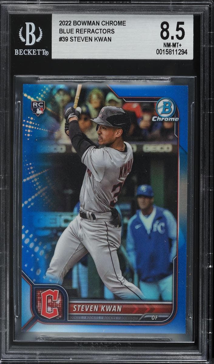 Steven Kwan 2022 bowman Bowman Chrome