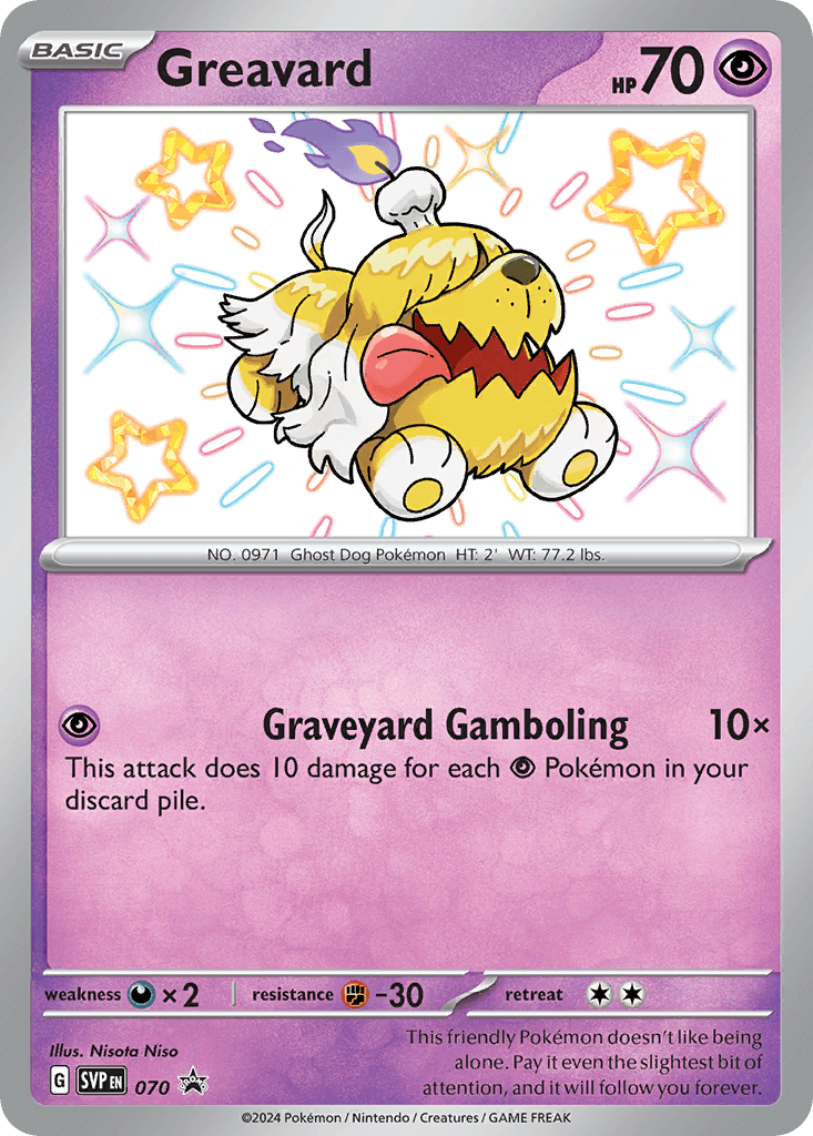 Greavard 2025 Pokemon