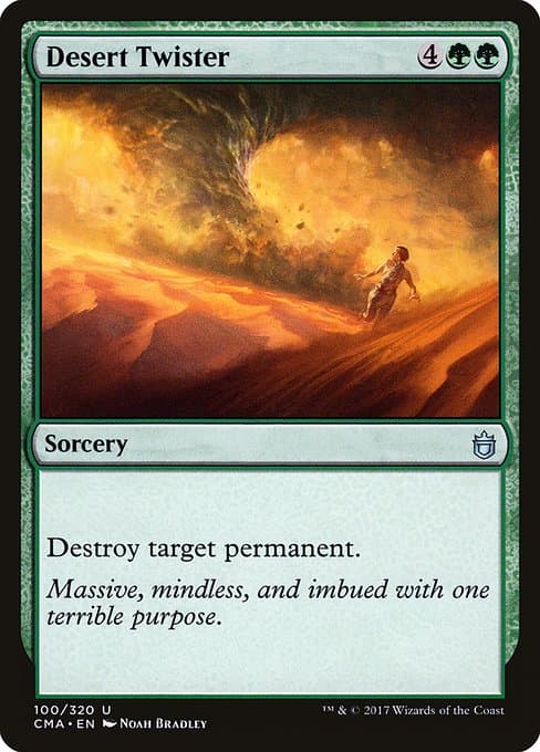 Desert Twister 1994 Magic: The Gathering Revised