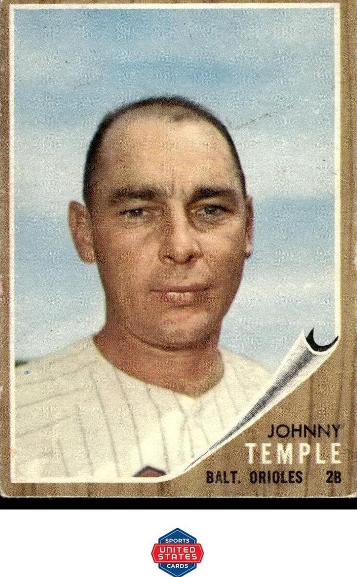 Johnny Temple 1962 topps Topps
