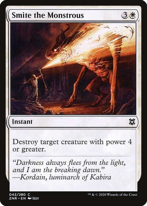 Smite the Monstrous 2015 Magic: The Gathering Battle for Zendikar