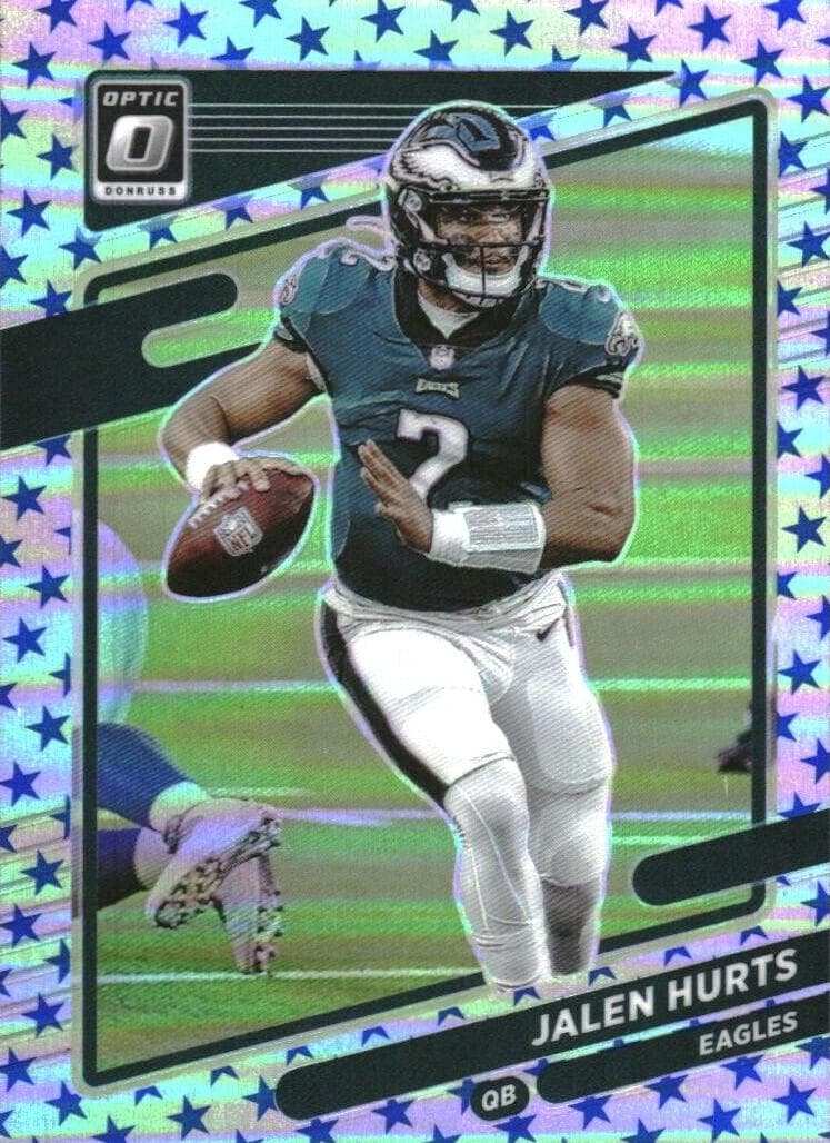 Jalen Hurts 2021 panini Donruss Optic