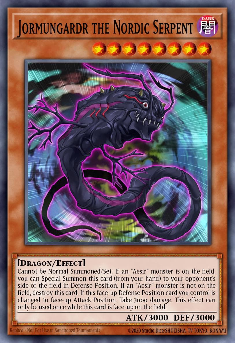 Jormungardr the Nordic Serpent #LC05-EN001