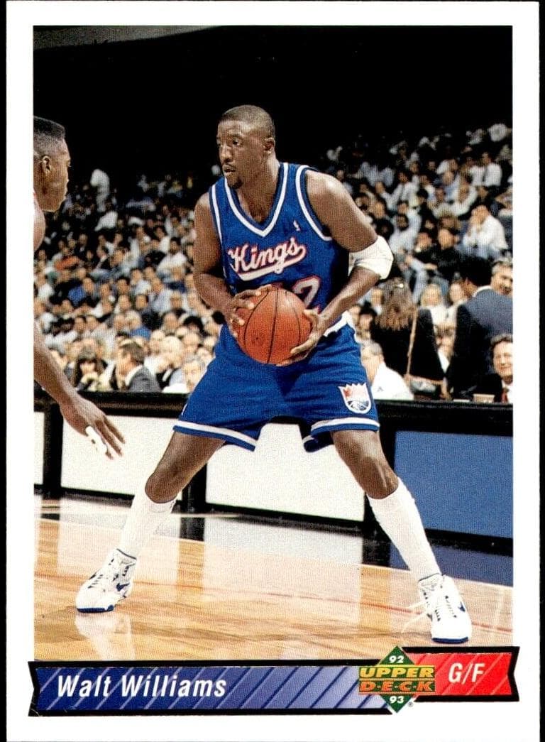 Walt Williams 1992 upper-deck Upper Deck