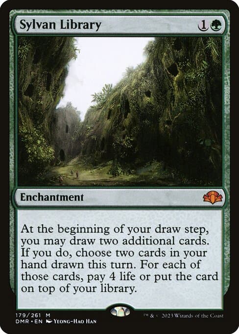 Sylvan Library 2014 Magic: The Gathering Vintage Masters