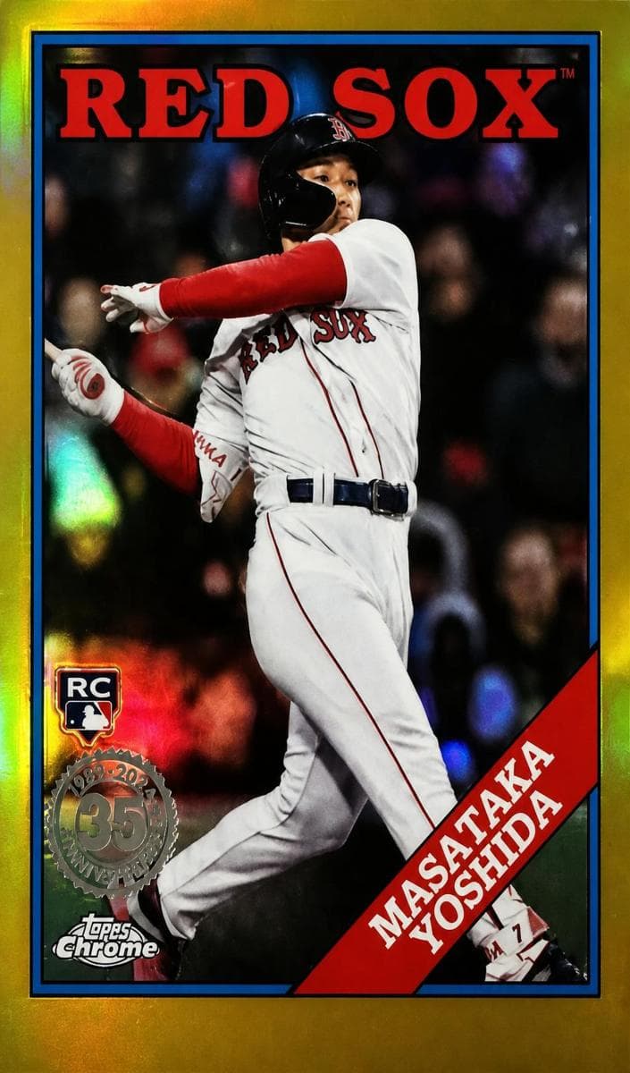 Masataka Yoshida 2023 topps Topps Chrome Update