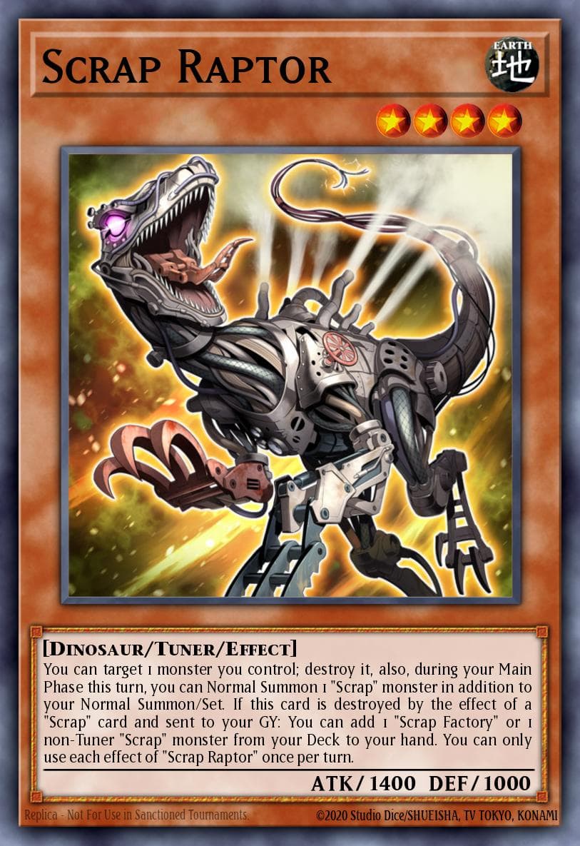 Scrap Raptor #OP17-EN011