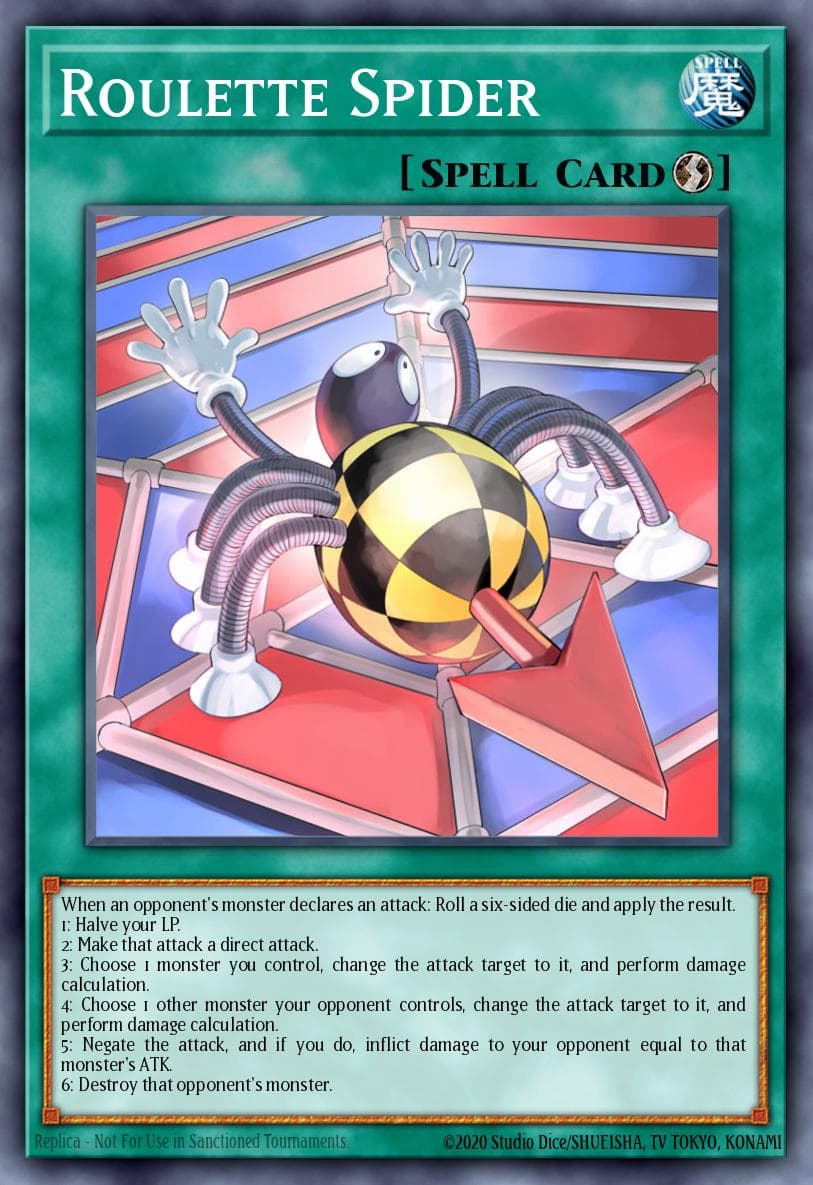 Roulette Spider 2016 Yu-Gi-Oh! Legendary Decks II