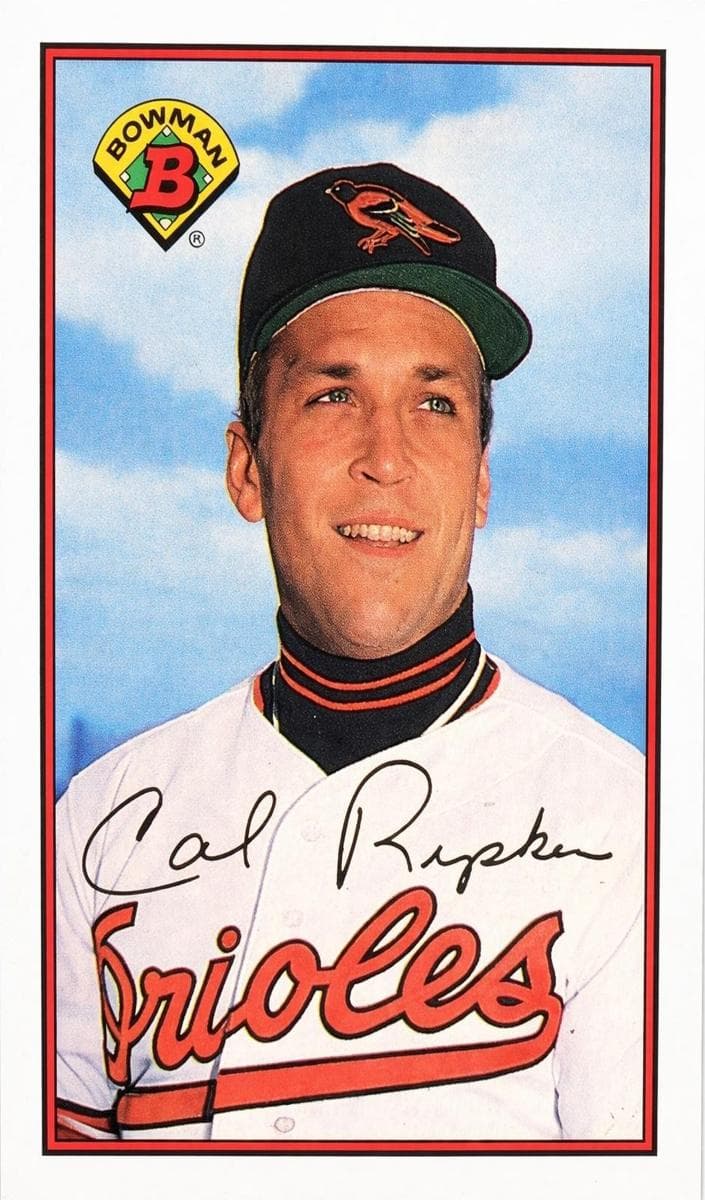 Cal Ripken 1989 bowman Bowman