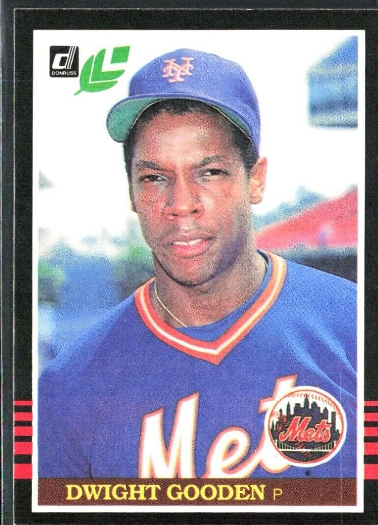 Dwight Gooden 1985 leaf