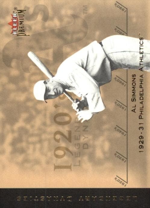 Al Simmons 2002 fleer Fleer Premium