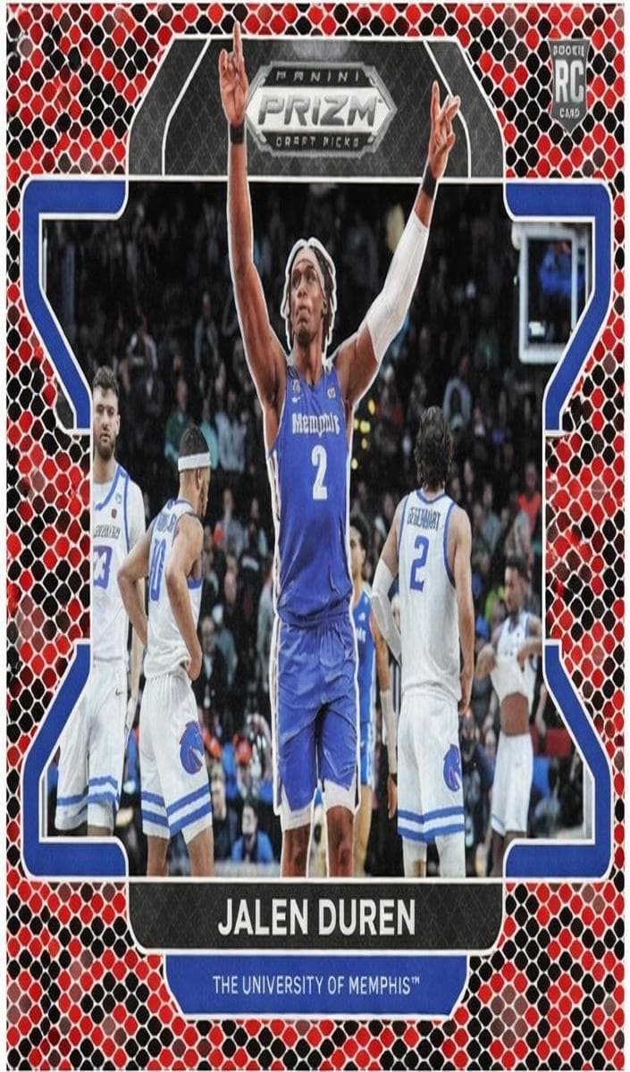Jalen Duren 2022 panini Panini Prizm Draft Picks