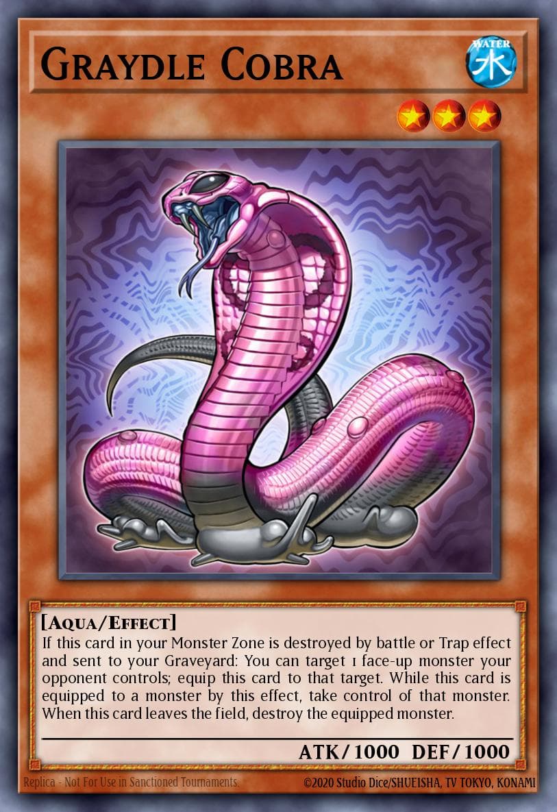 Graydle Cobra 2015 Yu-Gi-Oh! Dimension of Chaos