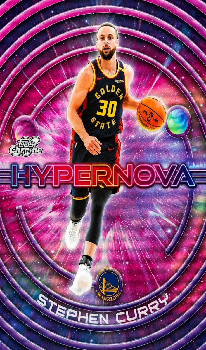 Stephen Curry 2025 topps Topps Cosmic Chrome