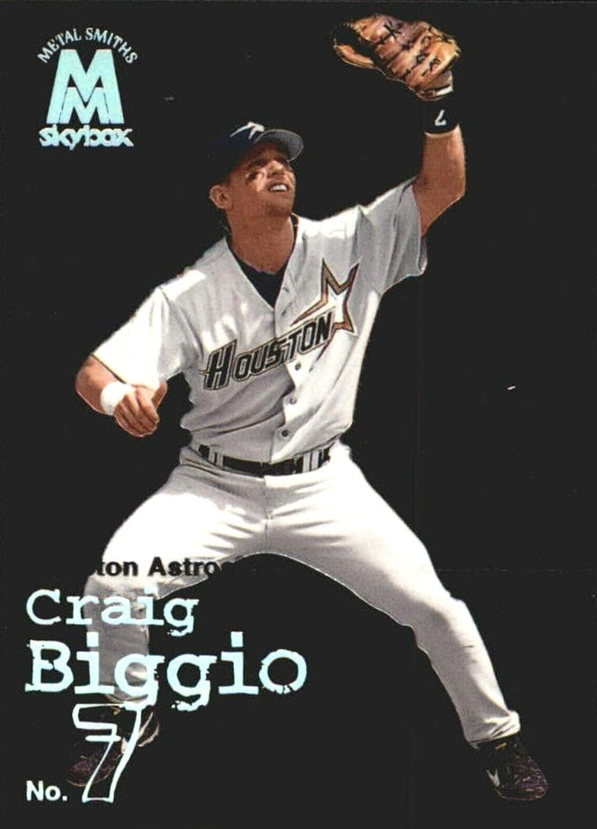 Craig Biggio 1999 fleer SkyBox Molten Metal
