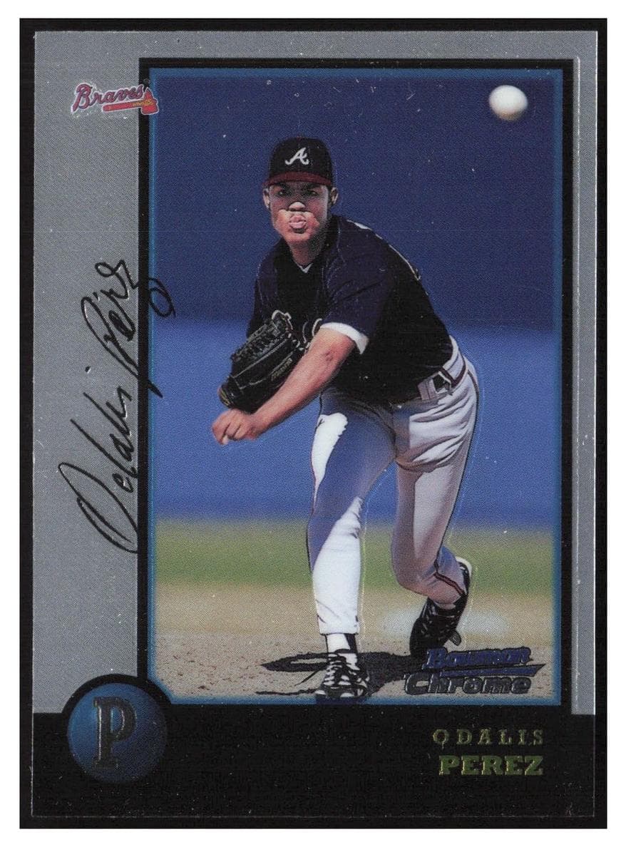 Odalis Perez 1998 bowman Bowman Chrome