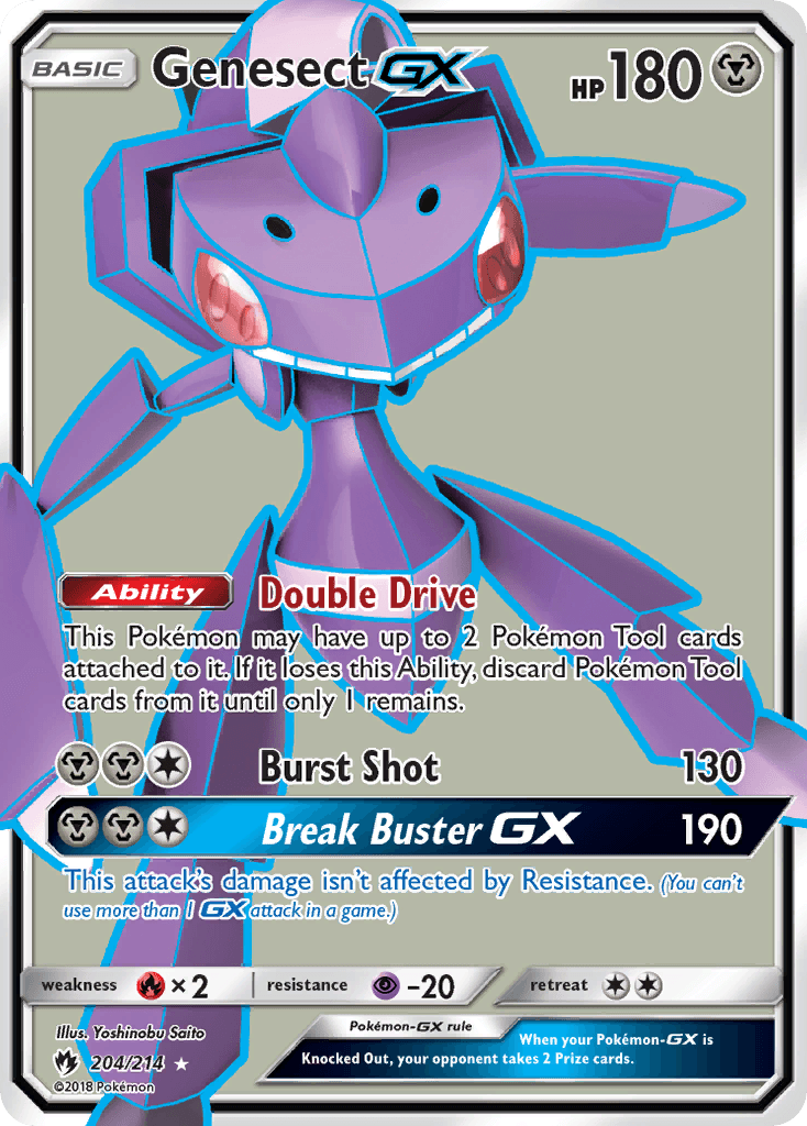 Genesect GX #204