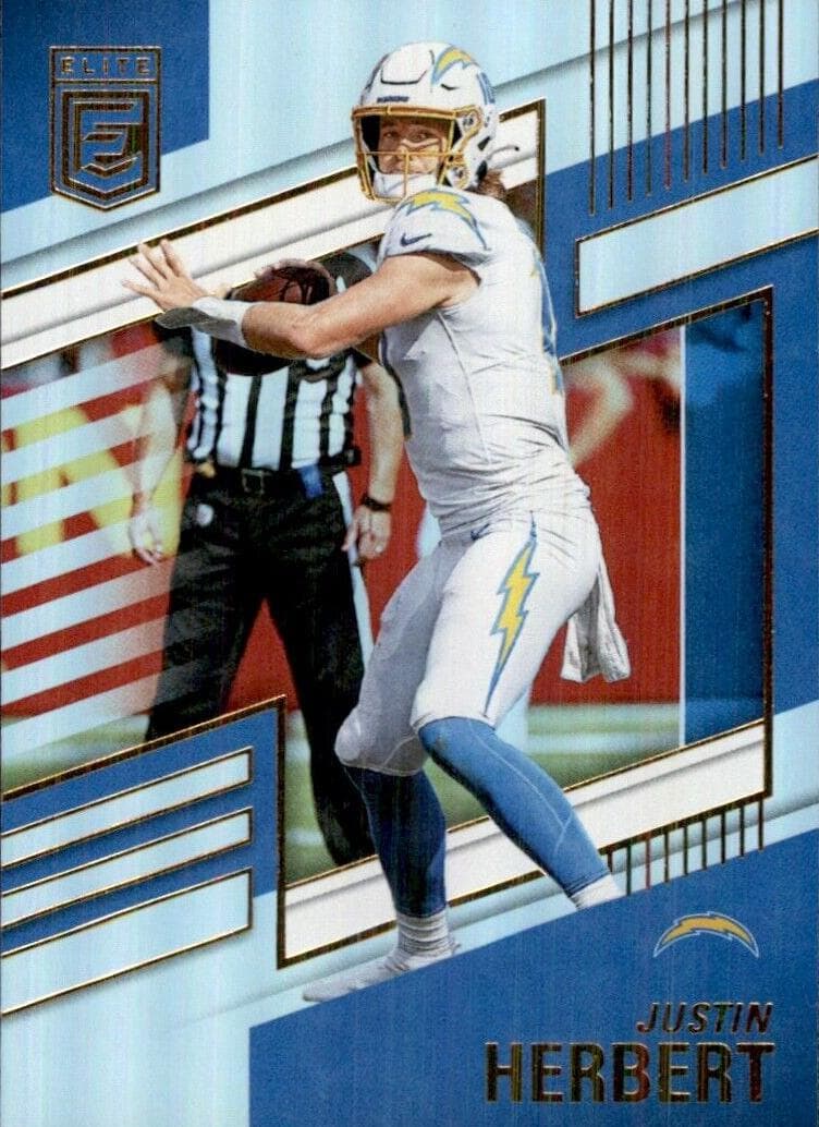 Justin Herbert 2022 panini Donruss Elite