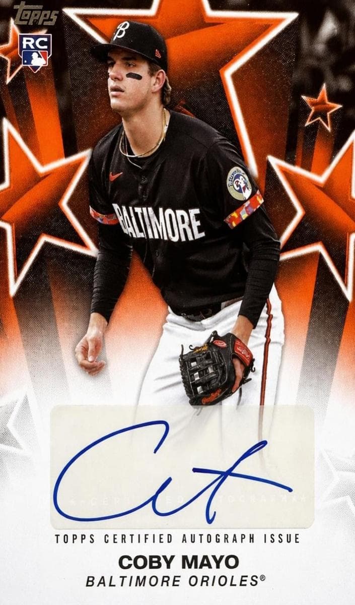 Coby Mayo 2025 topps Topps