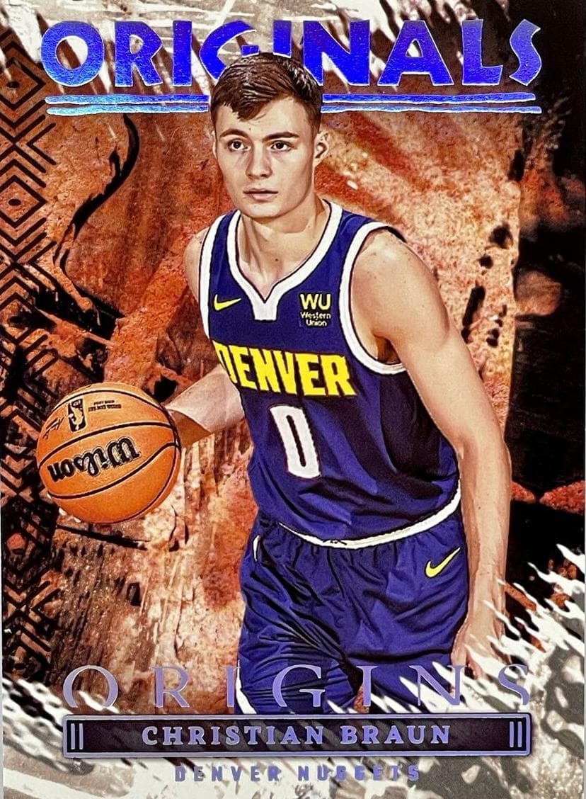 Christian Braun 2022 panini Panini Origins