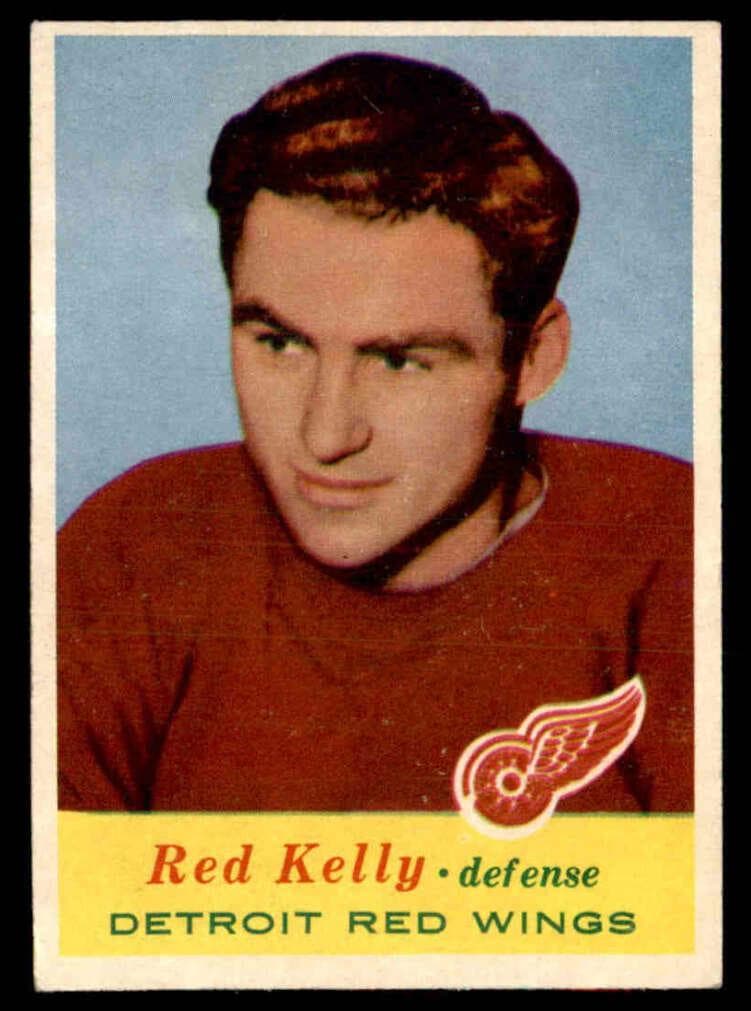 Red Kelly 1957 topps Topps