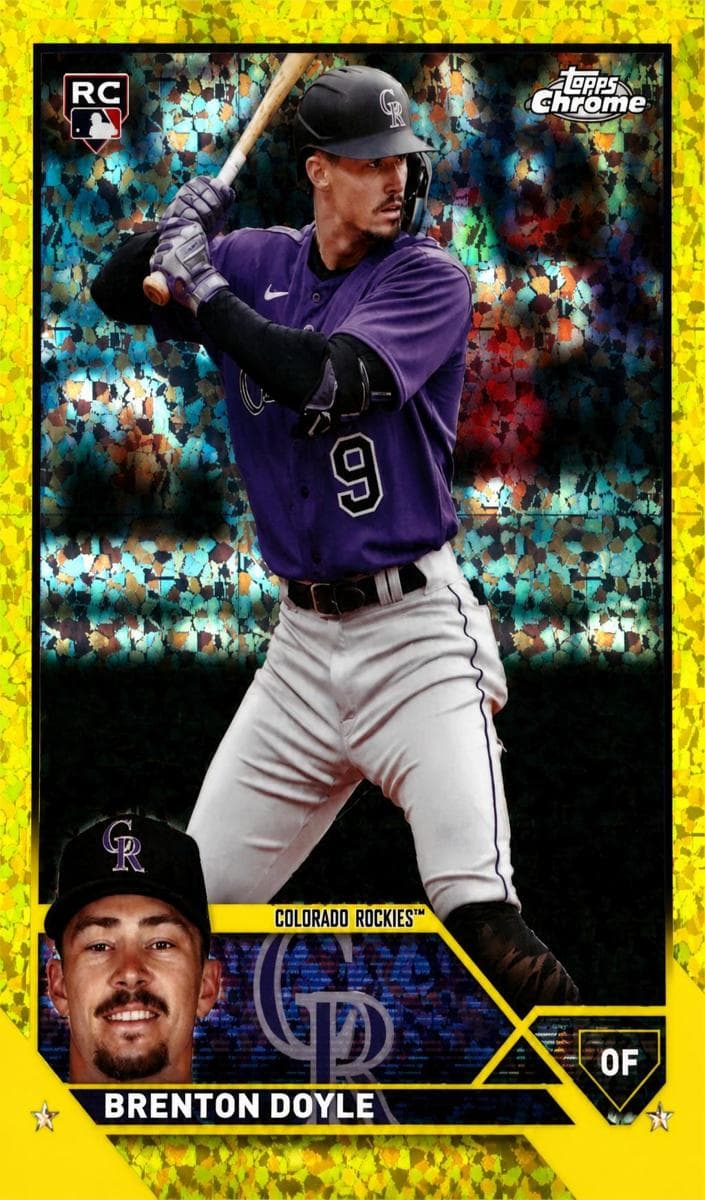 Brenton Doyle 2023 topps Topps Chrome Update