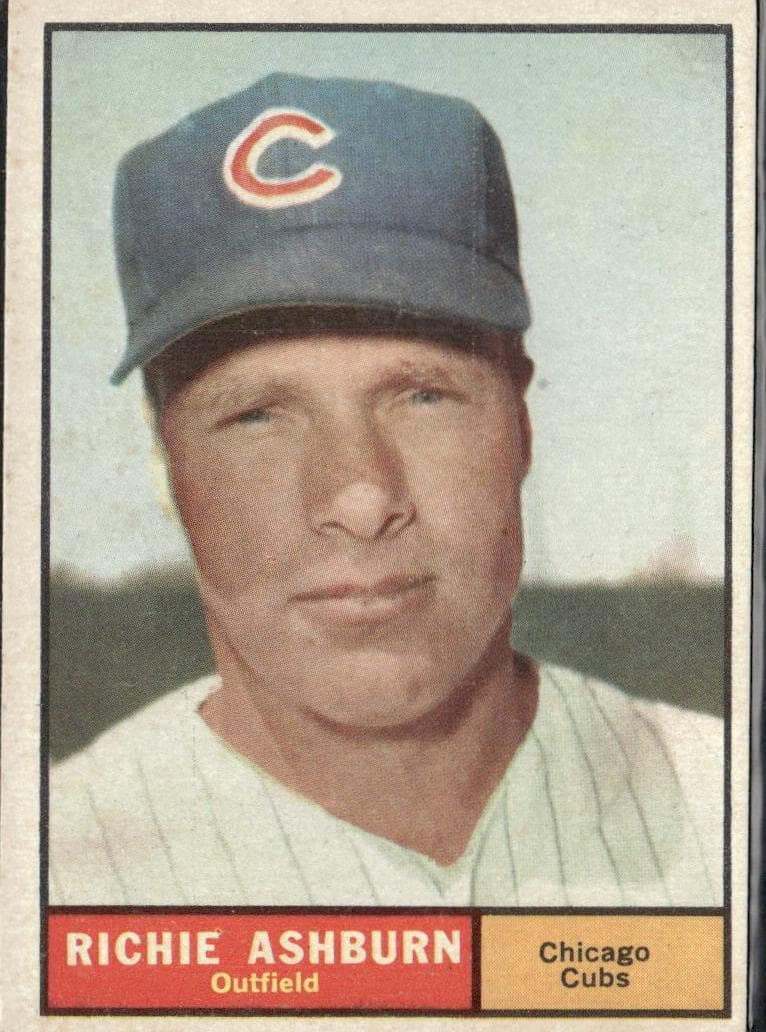 Richie Ashburn 1961 topps Topps