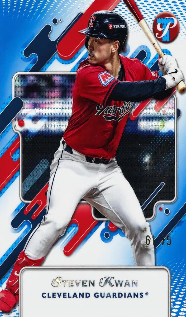 Steven Kwan 2025 topps Topps Pristine