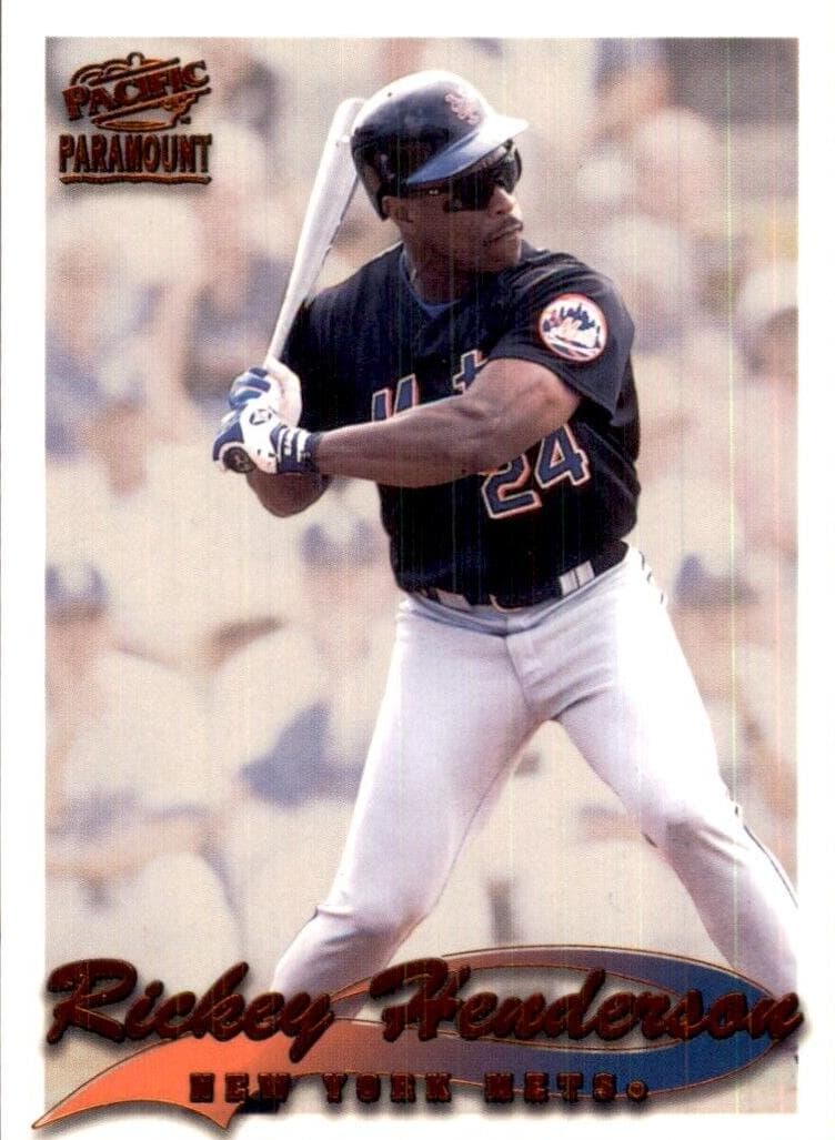 Rickey Henderson 1999 unknown Pacific Paramount