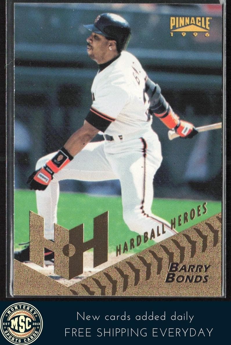 Barry Bonds 1996 unknown Pinnacle