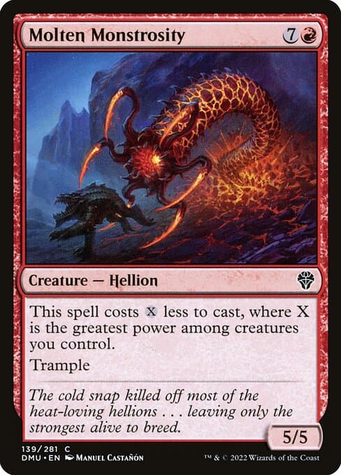 Molten Monstrosity 2022 Magic: The Gathering Dominaria United