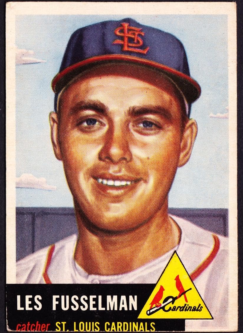 Les Fusselman 1953 topps Topps