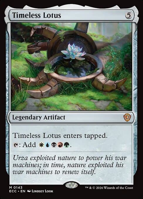 Timeless Lotus 2026 Magic: The Gathering Lorwyn Eclipsed Commander
