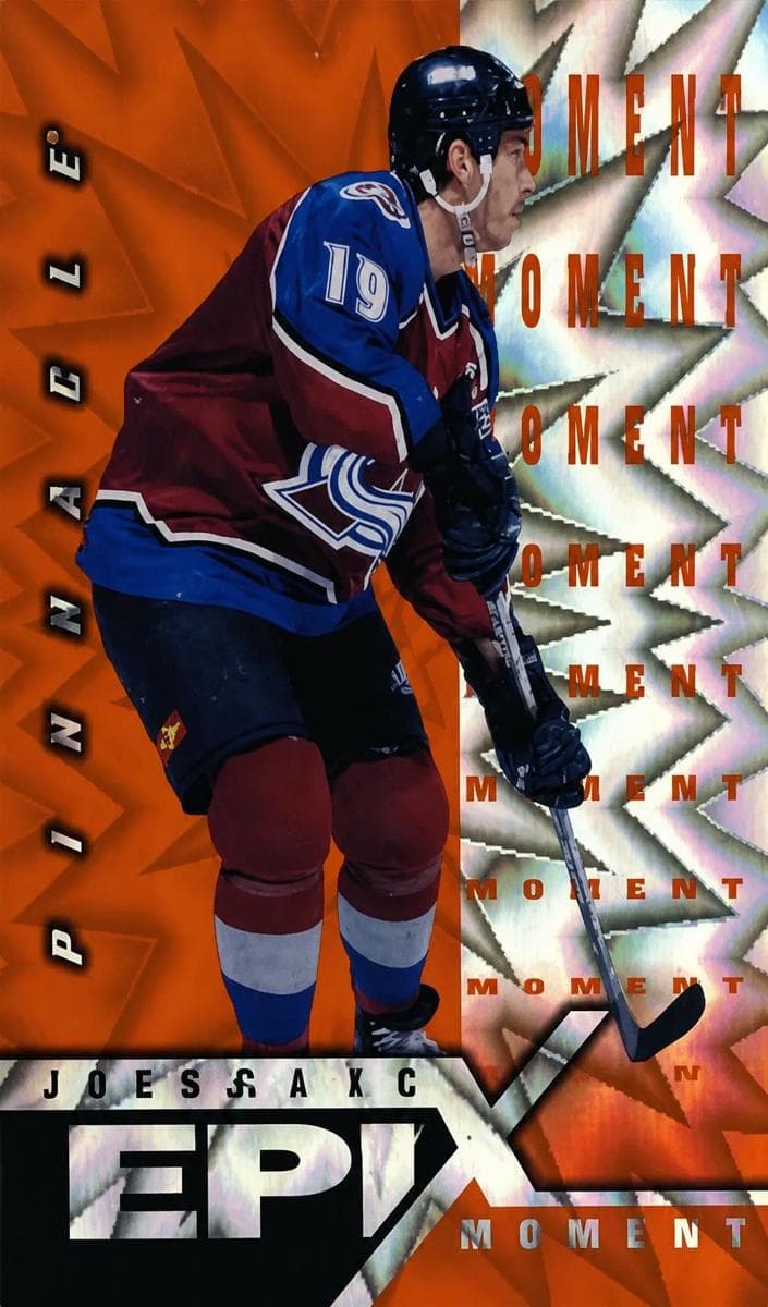 Joe Sakic 1997 unknown Pinnacle
