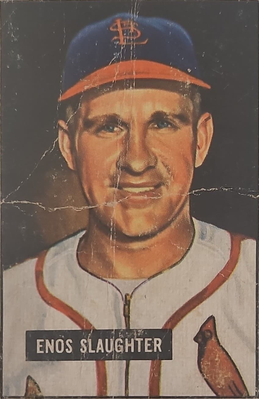 Enos Slaughter #58