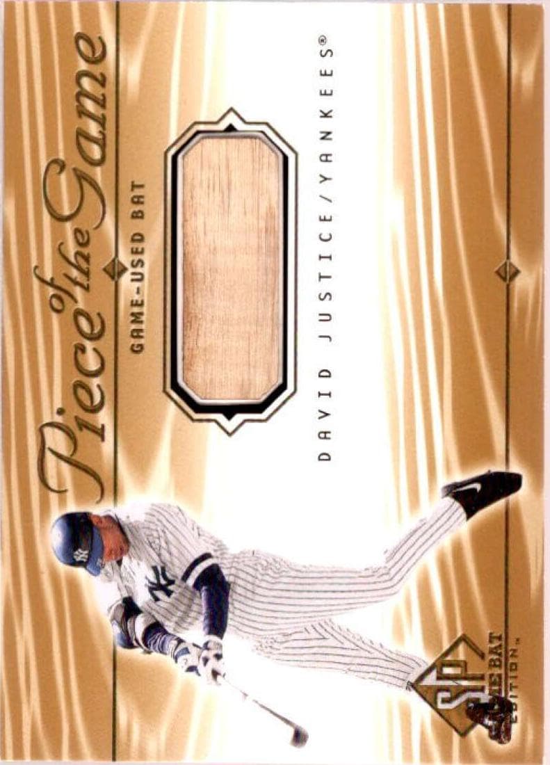 David Justice 2001 unknown
