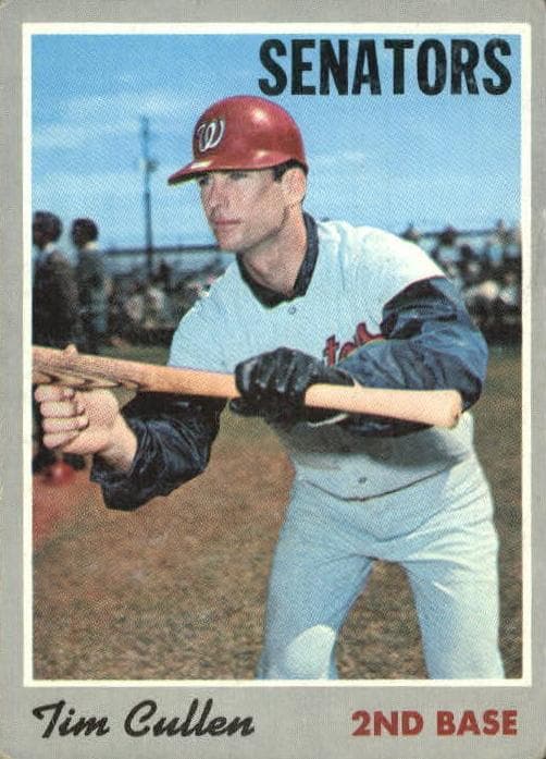 Tim Cullen 1970 topps Topps