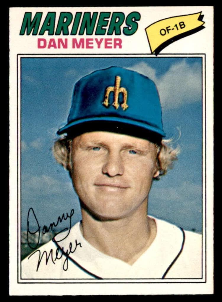 Dan Meyer 1977 topps O-Pee-Chee