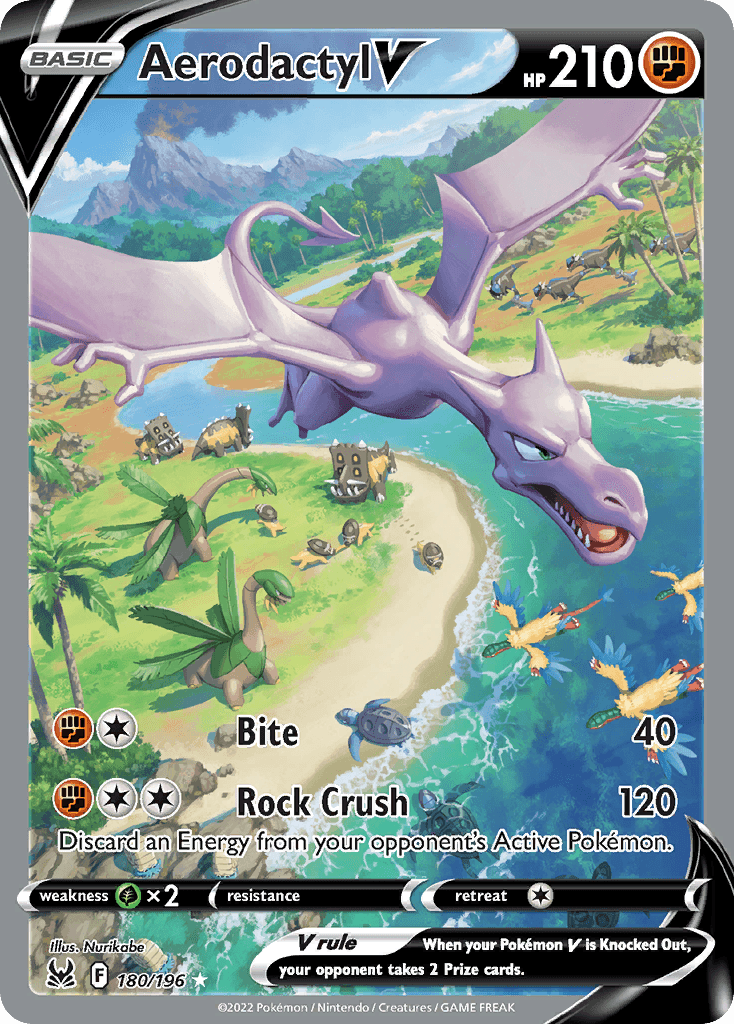 Aerodactyl V 2024 Pokemon