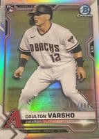 Daulton Varsho 2021 bowman Bowman Chrome