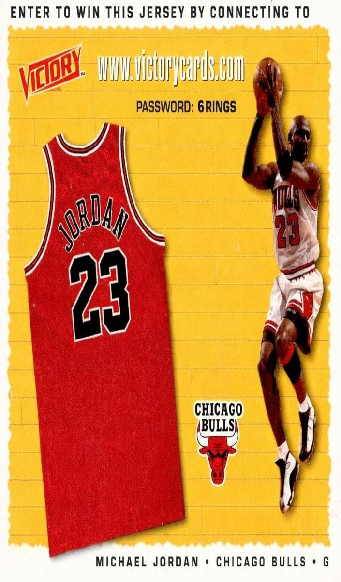 Michael Jordan 1999 upper-deck Victory