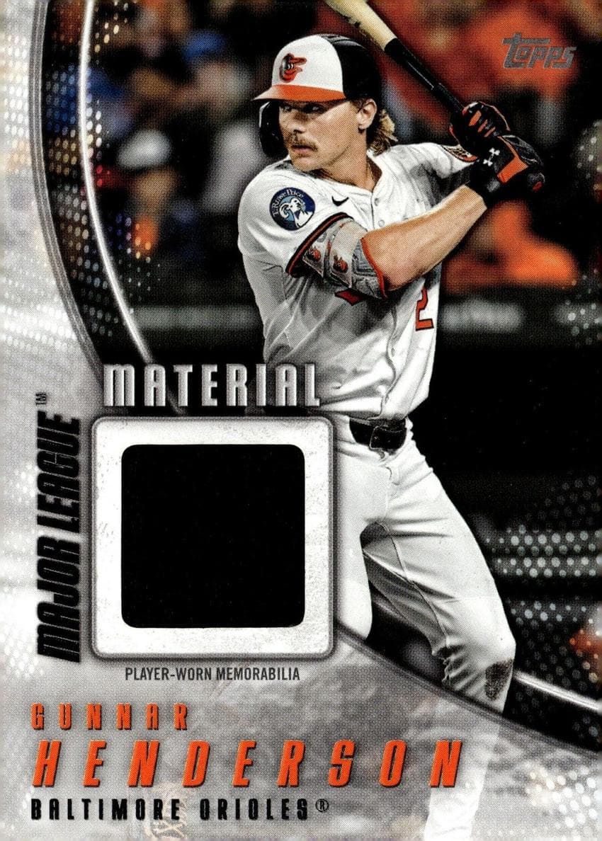 Gunnar Henderson 2025 topps Topps