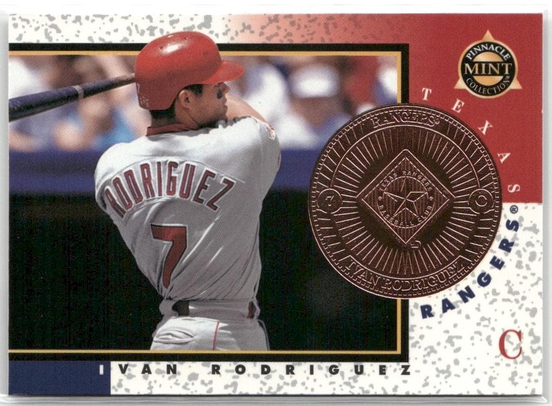 Ivan Rodriguez 1998 unknown Pinnacle Mint Collection